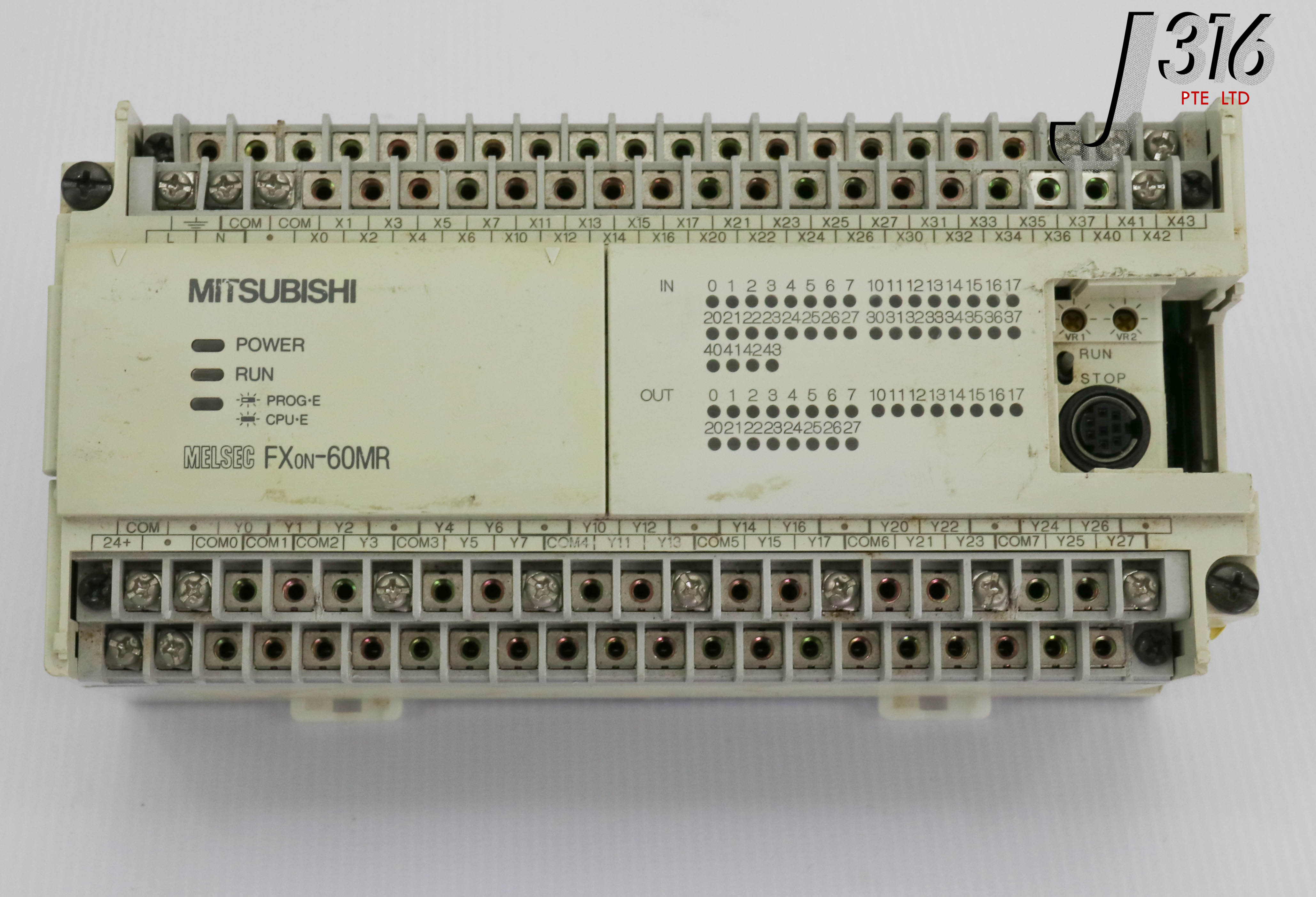 3086 MITSUBISHI MELSEC PROGRAMMABLE CONTROLLER, AC85~264V 50/60HZ...